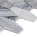 Ankara 12X14.75 stone metal mesh mounted mosaic tile SMOT-SMTL-ANKARA6MM product shot profile view