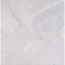Arabescato carrara 12 x 12 honed marble floor and wall tile TARACAR1212H product shot multiple tiles top view
