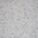 Arabescato carrara 12X12 honed marble mesh mounted mosaic tile SMOT-ARA-2X4HB product shot multiple tiles top view
