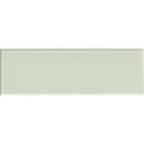 Arctic ice 4x12 glossy glass white subway tile SMOT-GL-T-AI412 product shot single tile top view