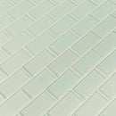 Arctic ice subway 12X12 glass mesh mounted mosaic tile SMOT GLSST AI8MM product shot multiple tiles angle view