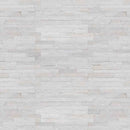 Arctic White Splitface Mini Ledger Panel 4.5x16 Natural Marble Wall Tile LPNLQARCWHI4.516 MINI product shot top view