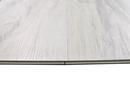 SPC Vinyl Rigid Core 7" Width 60" RL, 6mm Thick, 1.5mm IXPE Argent Dove Manifesto Floors - Mazzia Collection Product shoot tile edge view 2