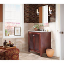 Artista interlocking 11.81x11.81 glass mesh mounted mosaic wall tile SMOT-GLSIL-ARTISTA8MM product shot wash basin view