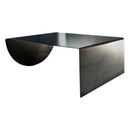 Raw Steel Asymmetrical Industrial Coffee Table Heavy Duty 4mm