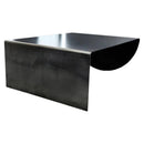 Raw Steel Asymmetrical Industrial Coffee Table Heavy Duty 4mm