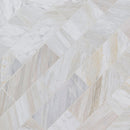 Athena gold 4x12 honed marble subway floor and wall tile TATHGOL412H product shot profile view