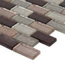 Ayres blend 12X12 glass mesh mounted mosaic tile SMOT-GLBRK-AB8M product shot profile view