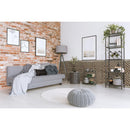 Ayres blend 12X12 glass mesh mounted mosaic tile SMOT-GLBRK-AB8M product shot room view
