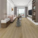 SPC Laminate Flooring Flagstone - 0.26" Thickness, Enhenced Bevel - 1.5mm Pad Attached-Super protect - DC Collection room view