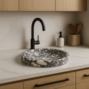 Calacatta Viola Square Sink 15.7"