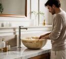 Orange Onyx Vessel Sink