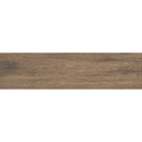Balboa amber 24x6 matte ceramic floor and wall tile product shot one tile top view