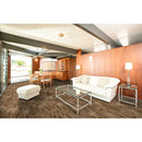 Balboa amber 24x6 matte ceramic floor and wall tile product shot room view