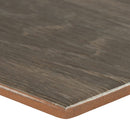 Balboa moka 24x6 matte ceramic floor and wall tile product shot profile view
