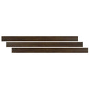 Barrell 13 thick x 1 34 wide x 94 length luxury vinyl reducer molding VTTBARREL SR product shot multiple tiles top view