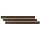 Barrell 14 thick x 1 34 wide x 94 length luxury vinyl end cap molding VTTBARREL EC product shot multiple tiles top view