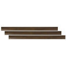 Barrell 14 thick x 1 34 wide x 94 length luxury vinyl t molding VTTBARREL T product shot multiple tiles top view