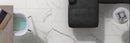 Bella Via Palatina Bianco Porcelain Tile 12x24 matte black sofa working desk