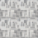 Bergamo magic pattern 12X12 polished marble mesh mounted mosaic tile SMOT-BERGAMO-MP10MM product shot multiple tiles top view