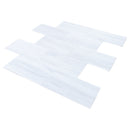 Bianco Dolomite platinum Marble Polished Floor Wall Tile angle wide view