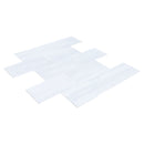 Bianco Dolomite platinum Marble Polished Floor Wall Tile angle view