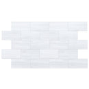 Bianco Dolomite platinum Marble Polished Floor Wall Tile top view gray grouted