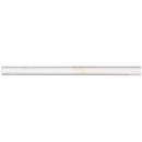 Bianco dolomite pencil molding 0.75x12 polished marble wall tile SMOT-PENCIL-BIANDOL product shot single tile top view
