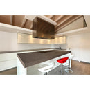 Bianco dolomite pinwheel 12X15 polished marble mesh mounted mosaic tile SMOT-BIANDOL-PINWP product shot kitchen view