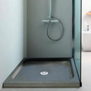 Black Basalt Natural Stone Square Shower Base - 36x36 Inches
