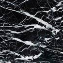 Black withvein 12 in x 12 in polished marble floor and wall tile TCHIMAR1212 product shot angle view