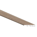 Bleached elm 14 thick x 1 34 wide x 94 length luxury vinyl end cap molding VTTBLEELM EC product shot profile view