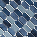 Boathouse blue picket 10X12 glass mesh mounted mosaic tile SMOT GLSPK BOATBLU8MM product shot multiple tiles angle view