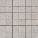 Brixstyle blanco 12X12 glazed porcelain mesh mounted mosaic tile NBRIBLA2X2 product shot multiple tiles close up view