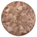 BROKEN ROUND - Patchwork Cowhide Rug