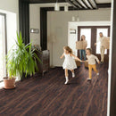 Burnished acacia 14 thick x 1 34 wide x 94 length luxury vinyl end cap molding VTTBURACA EC product shot room view