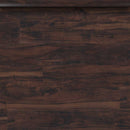 Burnished acacia 34 thick x 2 34 wide x 94 length luxury vinyl stair nose molding VTTBURACA OSN product shot multiple tiles close up view