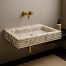 Calacatta Viola Vessel Sink 35.8"