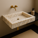 Calacatta Viola Vessel Sink 35.8"