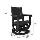 SoPoly Callaway Swivel Glider
