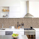 Cafe Noce Glass Stone Blend 0.625x0.625x8mm Mosaic MSI Collection THDW3-SH-CN-8MM product shot kitchen view