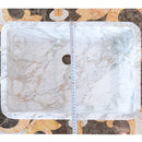 calacatta marble farmhouse sink NTRVS05