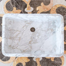 calacatta marble farmhouse sink NTRVS05