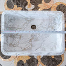 calacatta marble farmhouse sink NTRVS05