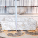 calacatta marble farmhouse sink NTRVS05
