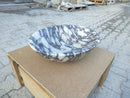 Calacatta Viola Marble Oval Shape Above Vanity Bathroom Sink (W)18" (L)14" (H)5" angle view