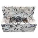 Calacatta Viola Marble Wall Mount Bathroom Sink 16x32