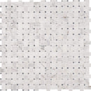 Calacatta cressa basket weave 12X12 honed marble mesh-mounted mosaic tile SMOT-CALCRE-BWH product shot top view