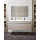 Calacatta cressa hexagon 11.75X12 honed marble mesh mounted mosaic tile SMOT-CALCRE-2HEXH product shot wall view