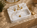 Calacatta Gold Wall-Mount Sink